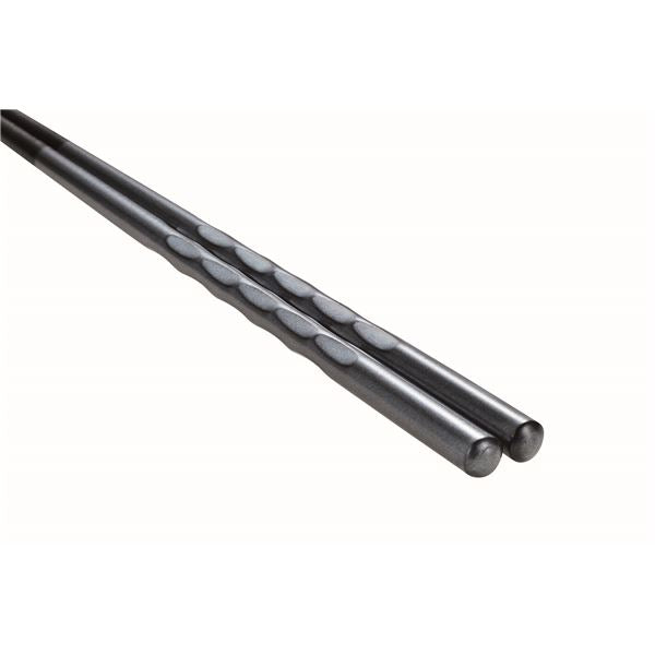 燕粋 ensui ステンレス葉しおき&若狭塗箸 箸:全長230mm ステンレス 木製 日本製 〔プレゼント 贈り物 ギフト〕 (代引不可)