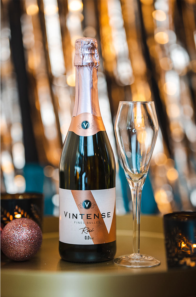 【12本セット】ヴィンテンス スパークリング ロゼ ミニ 200ml VINTENSE ノンアルコール ワイン スパークリング ベルギー 泡 ロゼ 飲みきり 輸入ワイン 海外ワイン まとめ買い まとめ売り
