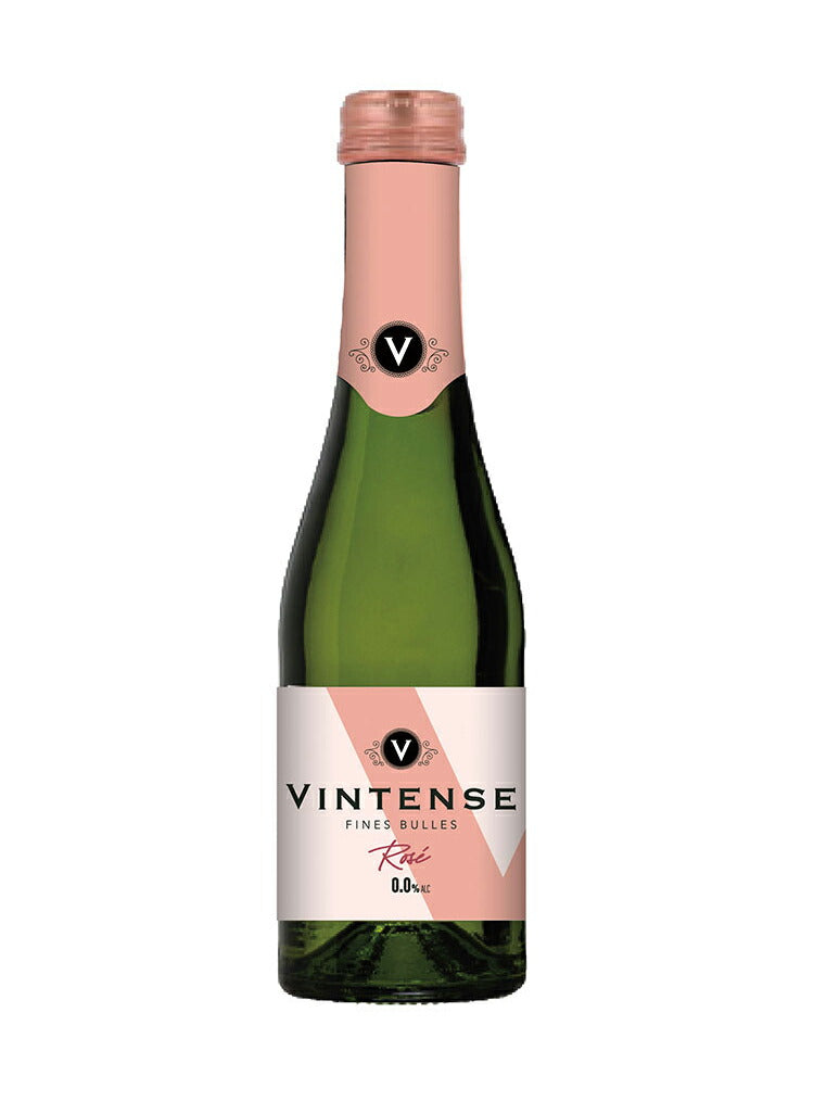 【12本セット】ヴィンテンス スパークリング ロゼ ミニ 200ml VINTENSE ノンアルコール ワイン スパークリング ベルギー 泡 ロゼ 飲みきり 輸入ワイン 海外ワイン まとめ買い まとめ売り