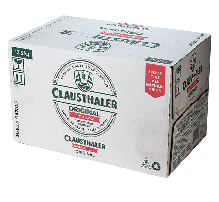 【24本セット】クラウスターラー 瓶 330ml Clausthaler ラーデベルガー ドイツ ノンアルコール ノンアルビール 輸入ビール 海外ビール 世界のビール まとめ買い まとめ売り