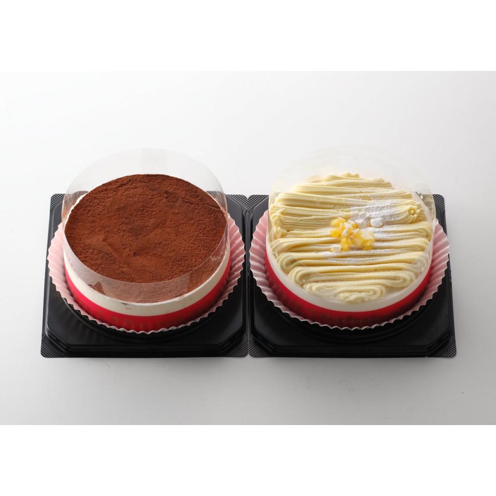 【メーカー直送】西麻布「アルポルト」ティラミス&モンブラン ミニケーキセット【母の日に】