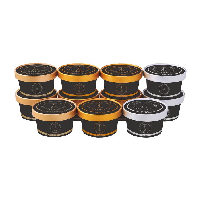 ザ・スウィーツ 北海道生クリームのたっぷりキャラメルアイスクリーム(11個) アイス グルメギフト贈り物プレゼント記念贈答取り寄せグルメ(代引不可)