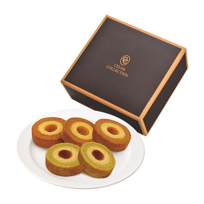 セレブコレクション 2層バウムセット CRN-5N バウムクーヘン グルメギフト贈り物プレゼント記念贈答取り寄せグルメ(代引不可)