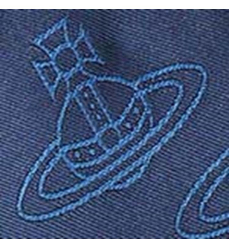 Vivienne Westwood ヴィヴィアンウエストウッド ネクタイ スレートブルー メンズ ブランド シルク イタリア製 ビジネス プレゼント ギフト 結婚式 卒業式 入学式 入社式 成人式 バレンタイン 誕生日
