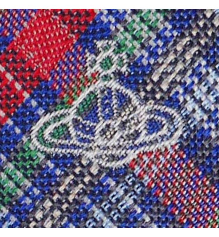 Vivienne Westwood ヴィヴィアンウエストウッド ネクタイ ブルー メンズ ブランド シルク イタリア製 ビジネス プレゼント ギフト 結婚式 卒業式 入学式 入社式 成人式 バレンタイン 誕生日