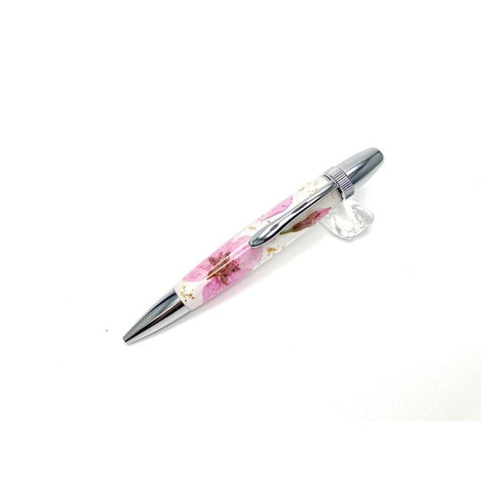 花柄 ボールペン/文房具 【桜ソメイヨシノ ピンク】 パーカータイプ 芯：0.7mm 日本製 文具 オフィス用品 『Frower Pen』 (代引不可)