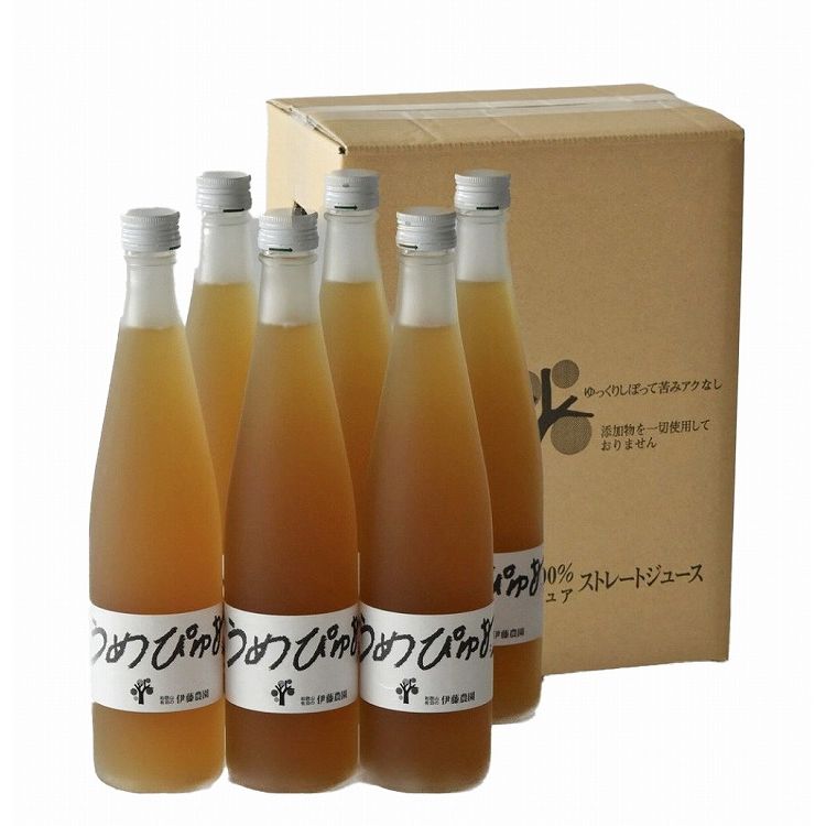 和歌山 「伊藤農園」 うめぴゅあシロップ500ml×6本セット 食品 ギフト プレゼント 贈答 熨斗 のし 贈り物 記念日 お祝い 冠婚葬祭 内祝 御祝 無地 出産内祝 結婚内祝 御見舞 快気祝 御仏前 志 お供(代引不可)