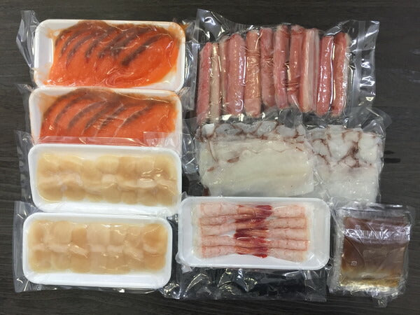 北海道 海鮮しゃぶしゃぶセット 食品 ギフト プレゼント 贈答 熨斗 のし 贈り物 記念日 お祝い 冠婚葬祭 内祝 御祝 無地 出産内祝 結婚内祝 御見舞 快気祝 御仏前 志 お供(代引不可)