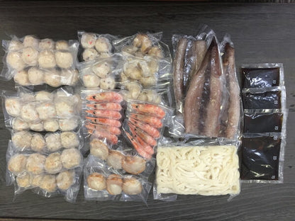 北海道 海鮮つみれ鍋 食品 ギフト プレゼント 贈答 熨斗 のし 贈り物 記念日 お祝い 冠婚葬祭 内祝 御祝 無地 出産内祝 結婚内祝 御見舞 快気祝 御仏前 志 お供(代引不可)