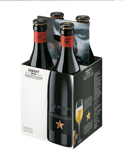 【24本セット】イネディット 330ml INEDIT スペイン ビール ダム DAMM エルブジ 輸入ビール 海外ビール 世界のビール クラフト クラフトビール ビール まとめ買い まとめ売り