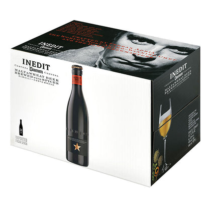 【24本セット】イネディット 330ml INEDIT スペイン ビール ダム DAMM エルブジ 輸入ビール 海外ビール 世界のビール クラフト クラフトビール ビール まとめ買い まとめ売り