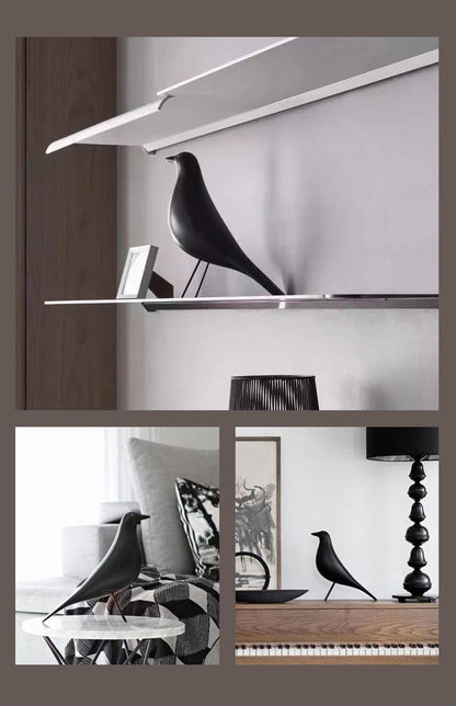 イームズハウスバード イームズ ブラック 天然木 リプロダクト品 北欧 オブジェ Eames House Bird Charles & Ray Eames