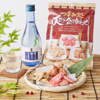 つまみ処天ぷら盛り合わせ お酒に合うおつまみ のんべえ ラッピング ギフト 父の日 プレゼント(代引不可)【メール便】