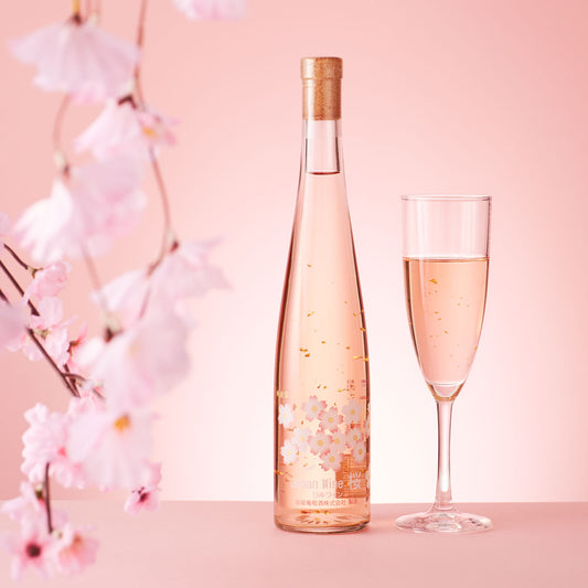 【即日発送】金箔入りロゼワイン Japan wine 桜 【ホワイトデーのお返しにも】