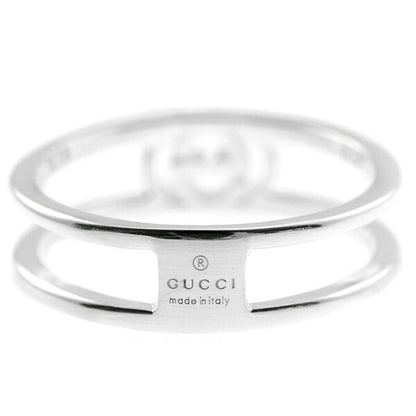 グッチ GUCCI インターロッキングG レディース メンズ リング 指輪 17号 298036 J8400 8106 17 シルバー