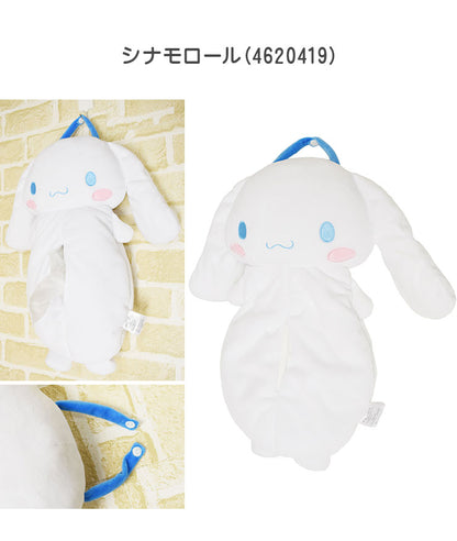 サンリオ 壁掛け ティッシュボックスカバー 20×45cm ティッシュケース 吊り下げ ぬいぐるみ Sanrio Sanriozone キャラクター(代引不可)