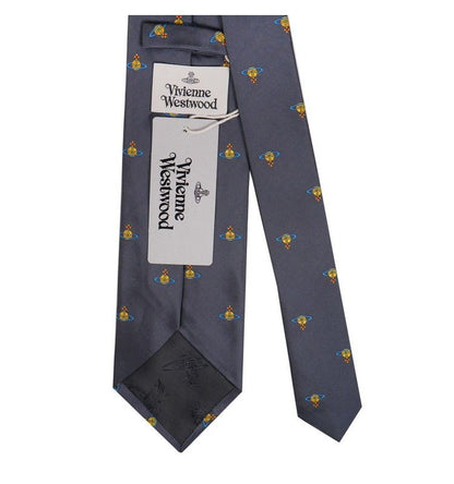 Vivienne Westwood ヴィヴィアンウエストウッド ネクタイ ブラック メンズ ブランド シルク イタリア製 ビジネス プレゼント ギフト 結婚式 卒業式 入学式 入社式 成人式 バレンタイン 誕生日