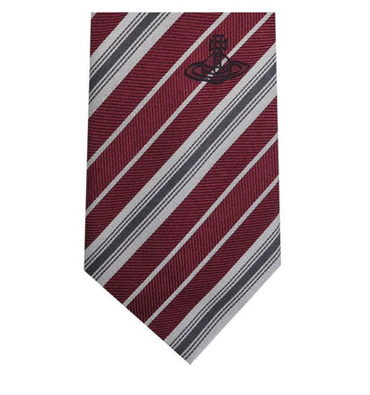 Vivienne Westwood ヴィヴィアンウエストウッド ネクタイ バーガンディ メンズ ブランド シルク イタリア製 ビジネス プレゼント ギフト 結婚式 卒業式 入学式 入社式 成人式 バレンタイン 誕生日