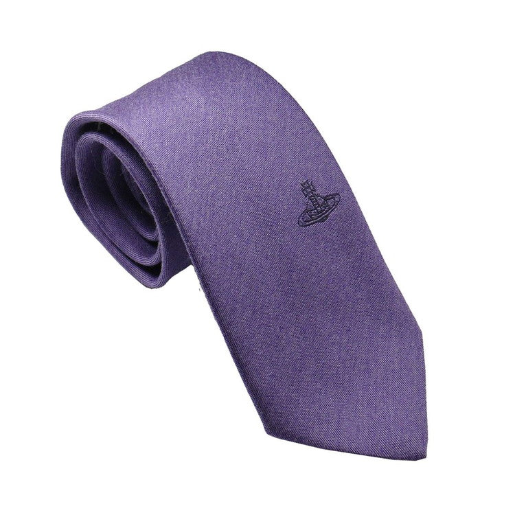 Vivienne Westwood ヴィヴィアンウエストウッド ネクタイ モーヴ メンズ ブランド シルク イタリア製 ビジネス プレゼント ギフト 結婚式 卒業式 入学式 入社式 成人式 バレンタイン 誕生日