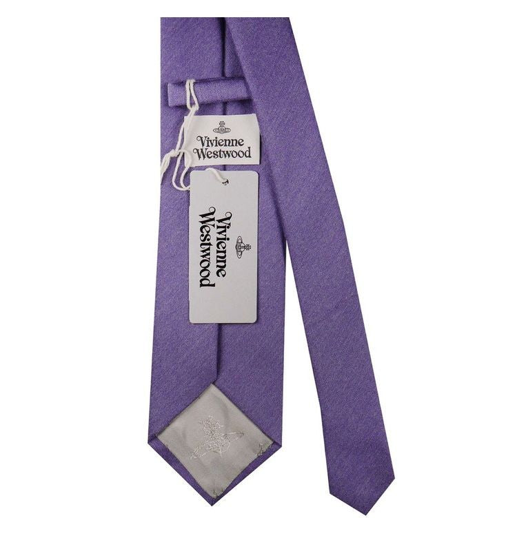 Vivienne Westwood ヴィヴィアンウエストウッド ネクタイ モーヴ メンズ ブランド シルク イタリア製 ビジネス プレゼント ギフト 結婚式 卒業式 入学式 入社式 成人式 バレンタイン 誕生日