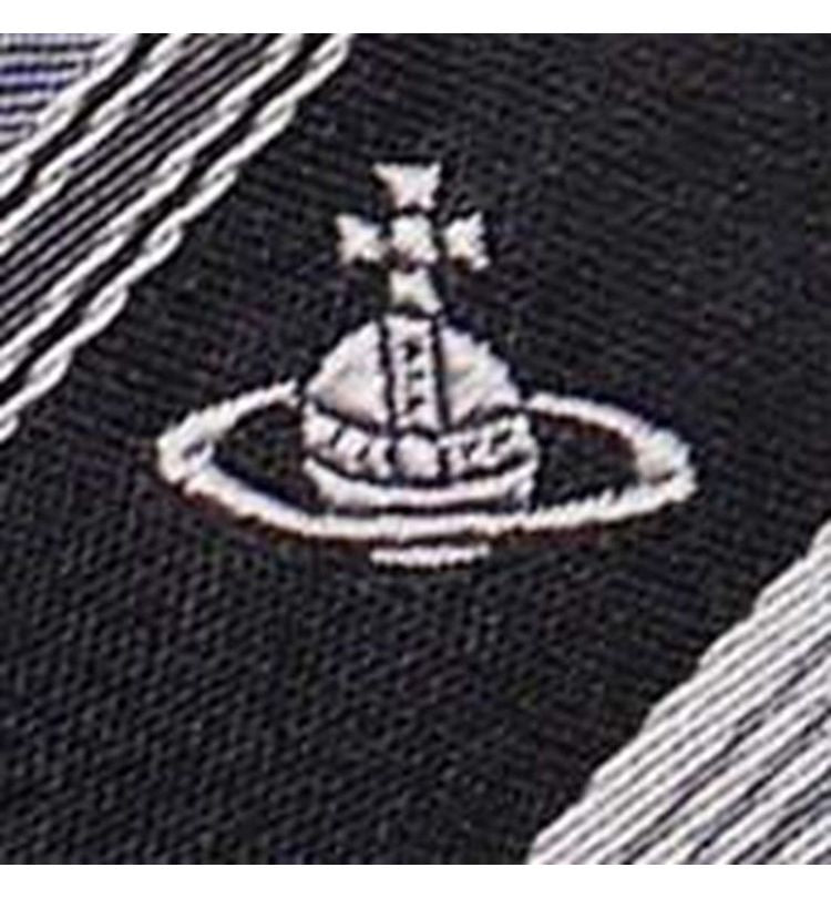 Vivienne Westwood ヴィヴィアンウエストウッド ネクタイ ブラック メンズ ブランド シルク イタリア製 ビジネス プレゼント ギフト 結婚式 卒業式 入学式 入社式 成人式 バレンタイン 誕生日