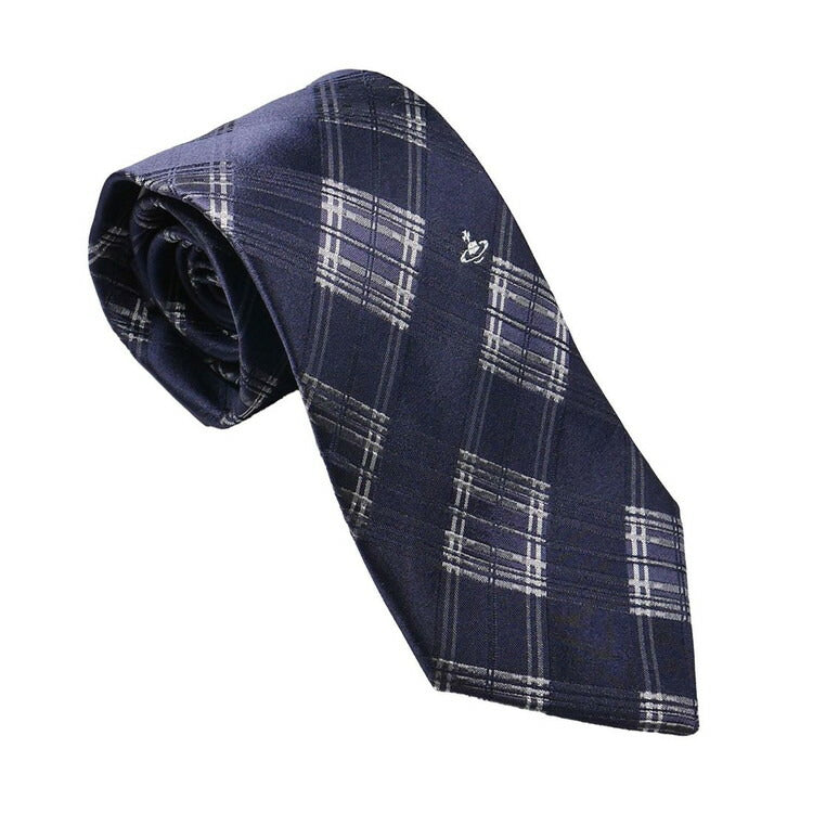 Vivienne Westwood ヴィヴィアンウエストウッド ネクタイ ダークグレー メンズ ブランド シルク イタリア製 ビジネス プレゼント ギフト 結婚式 卒業式 入学式 入社式 成人式 バレンタイン 誕生日