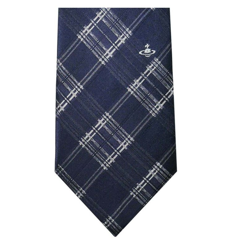 Vivienne Westwood ヴィヴィアンウエストウッド ネクタイ ダークグレー メンズ ブランド シルク イタリア製 ビジネス プレゼント ギフト 結婚式 卒業式 入学式 入社式 成人式 バレンタイン 誕生日